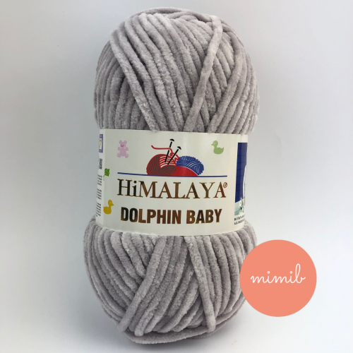 Dolphin Baby 80357 - holubia sivá